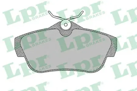 LPR 05P1460 Колодки торм.задние