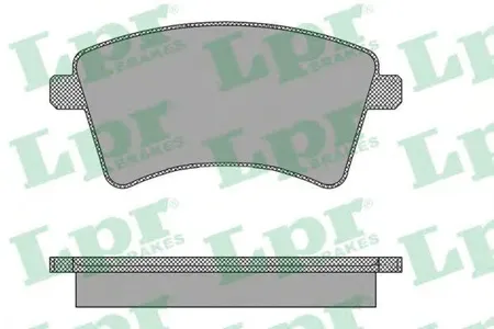 LPR 05P1465 Колодки торм.передние