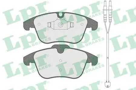 LPR 05P1486A Колодки торм.передние
