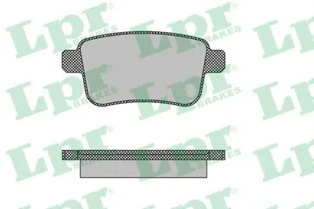LPR 05P1487 Колодки торм.задние