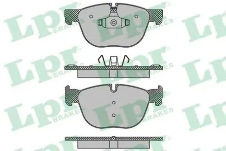 LPR 05P1496 Колодки торм.передние