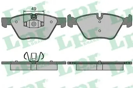 LPR 05P1511 Колодки торм.передние