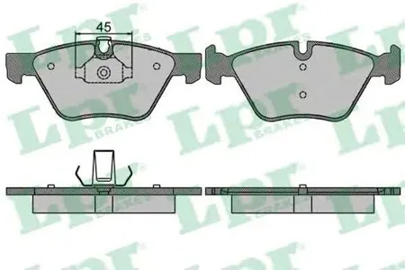 LPR 05P1512 Колодки торм.передние E90,LCI,E91,E92,E93,X1 E84,Z4,E89