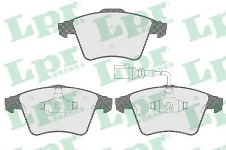 LPR 05P1536 Колодки торм.передние дат.
