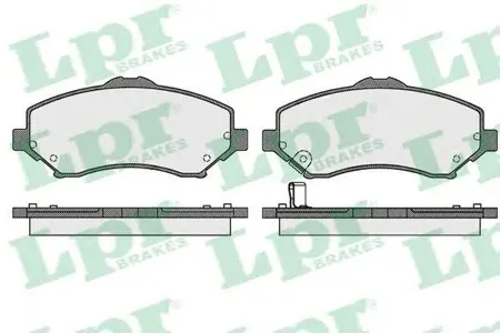 LPR 05P1548 Колодки торм.