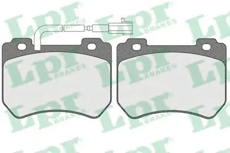 LPR 05P1552 Колодки торм.