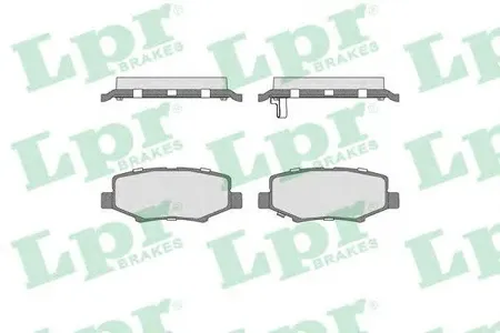 LPR 05P1555 Колодки торм. диск.