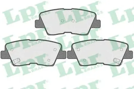 LPR 05P1558 Колодки торм. дисковые