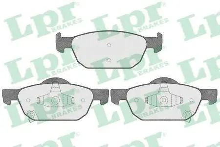 LPR 05P1560 Колодки торм. дисковый тормоз