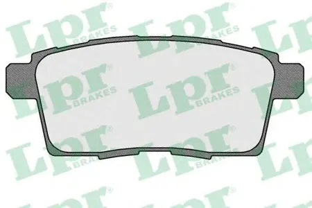 LPR 05P1572 Колодки торм.