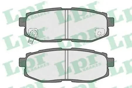 LPR 05P1577 Колодки торм компл