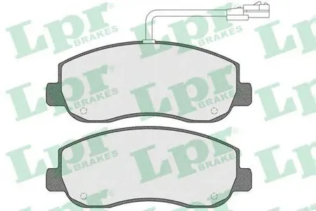 LPR 05P1579 Колодки торм.передние