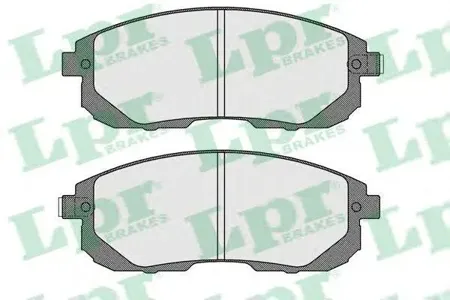LPR 05P1606 Колодки торм.передние