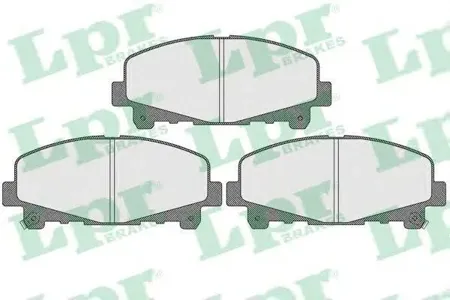 LPR 05P1607 Колодки торм.передние