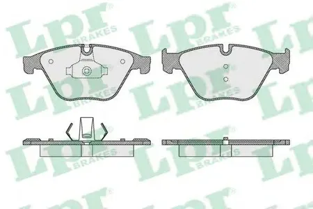 LPR 05P1619 Колодки торм.передние
