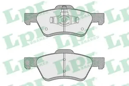 LPR 05P1622 Колодки торм.диск.