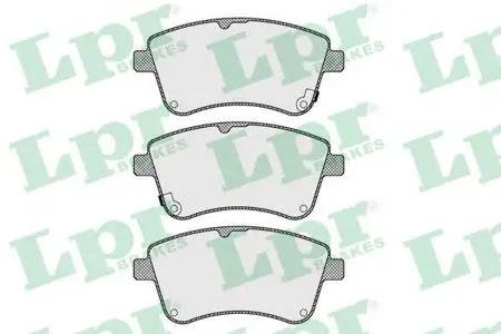 LPR 05P1623 Колодки торм.передние
