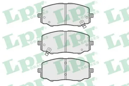 LPR 05P1633 Колодки торм.