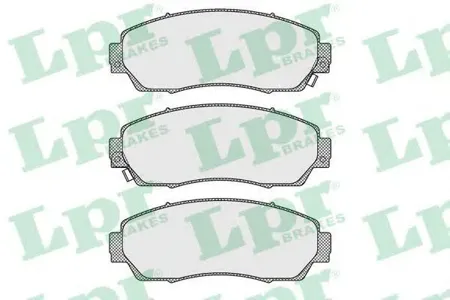 LPR 05P1634 Колодки торм.передние без отверстий под пружинки Chery Tiggo 8 Pro Max Hond CR-V III 07-
