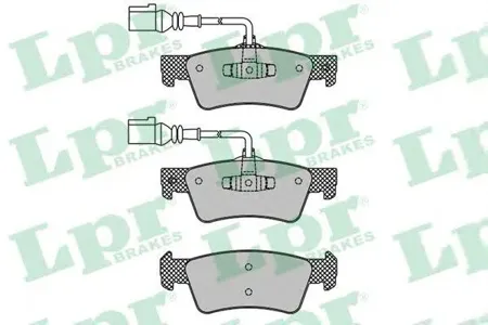LPR 05P1667 Колодки торм. дисковый тормоз