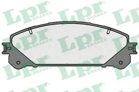 LPR 05P1691 Колодки торм.передние Toyota Highlander 3.5 2007-
