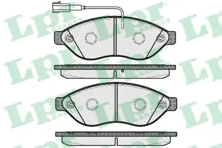 LPR 05P1698 Колодки торм.