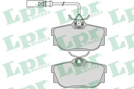 LPR 05P1699 Колодки торм.задние