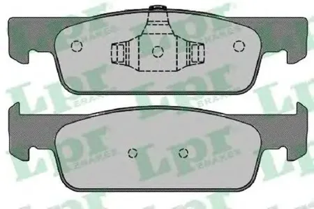 LPR 05P1702 Колодки торм.передние