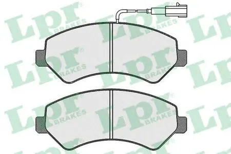LPR 05P1721 Колодки торм.
