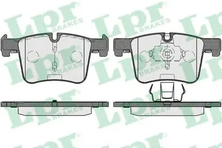 LPR 05P1732 Колодки торм.передние