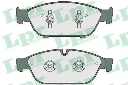 LPR 05P1743 Колодки торм.передние