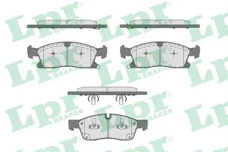 LPR 05P1745 Колодки торм.передние