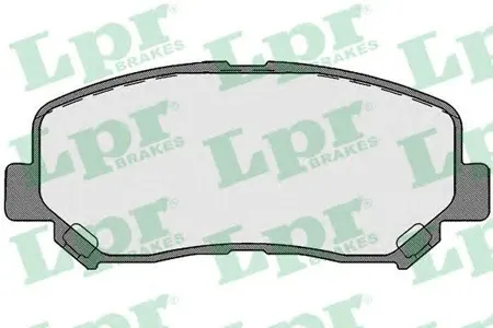LPR 05P1748 Колодки торм.передние