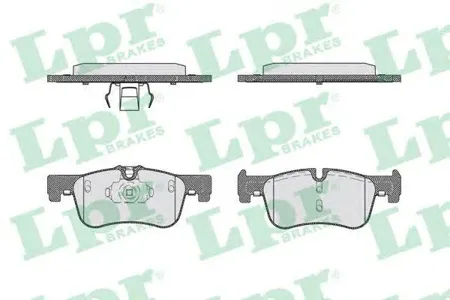 LPR 05P1752 Колодки торм.