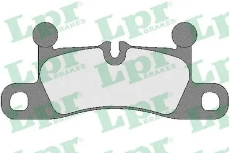 LPR 05P1755 Колодки торм.задние