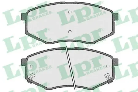 LPR 05P1757 Колодки торм.