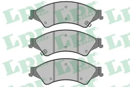 LPR 05P1768 Колодки торм.передние
