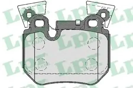 LPR 05P1790 Колодки торм.