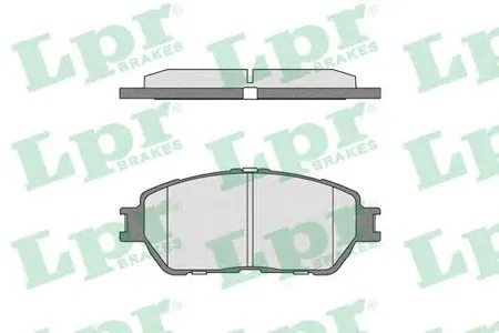 LPR 05P1792 Колодки торм.