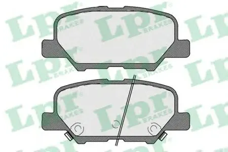 LPR 05P1802 Колодки торм.задние