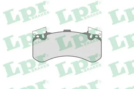 LPR 05P1806 Колодки торм.передние