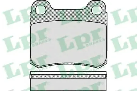 LPR 05P181 Колодки торм. дисковые
