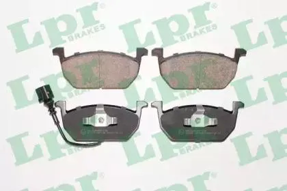 LPR 05P1836 Колодки торм.передние Audi A3 (8V1, 8VS, 8V7, 8PA) (0412=>), Audi ( Faw ) A3 (8VS,