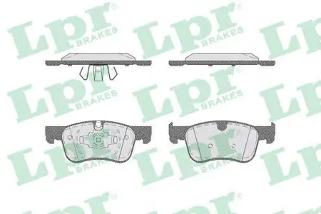 LPR 05P1852 Колодки торм.