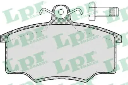 LPR 05P188 Колодки торм. дисковые