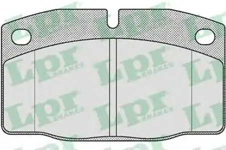 LPR 05P190 Колодки торм.
