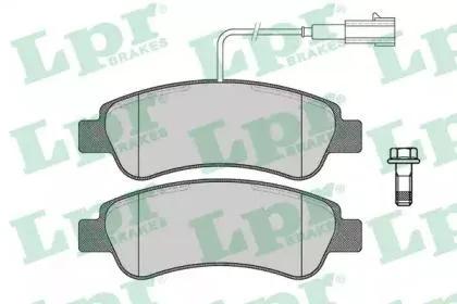 LPR 05P1902 Колодки торм.задн.
