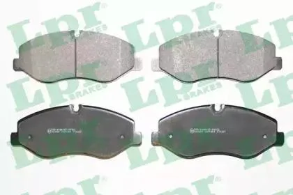 LPR 05P1904 Колодки торм.передние Mercedes V-CLASS (W447) 14-