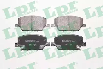 LPR 05P1953 Колодки торм.