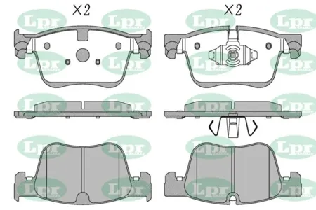 LPR 05P2025 Колодки торм.